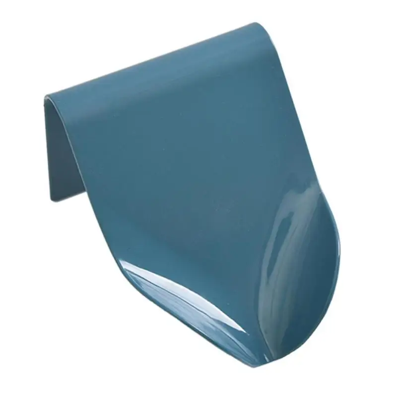 Полка для мыла и душа дренажная Воронка бесшовная подвесная плотно прилегающая