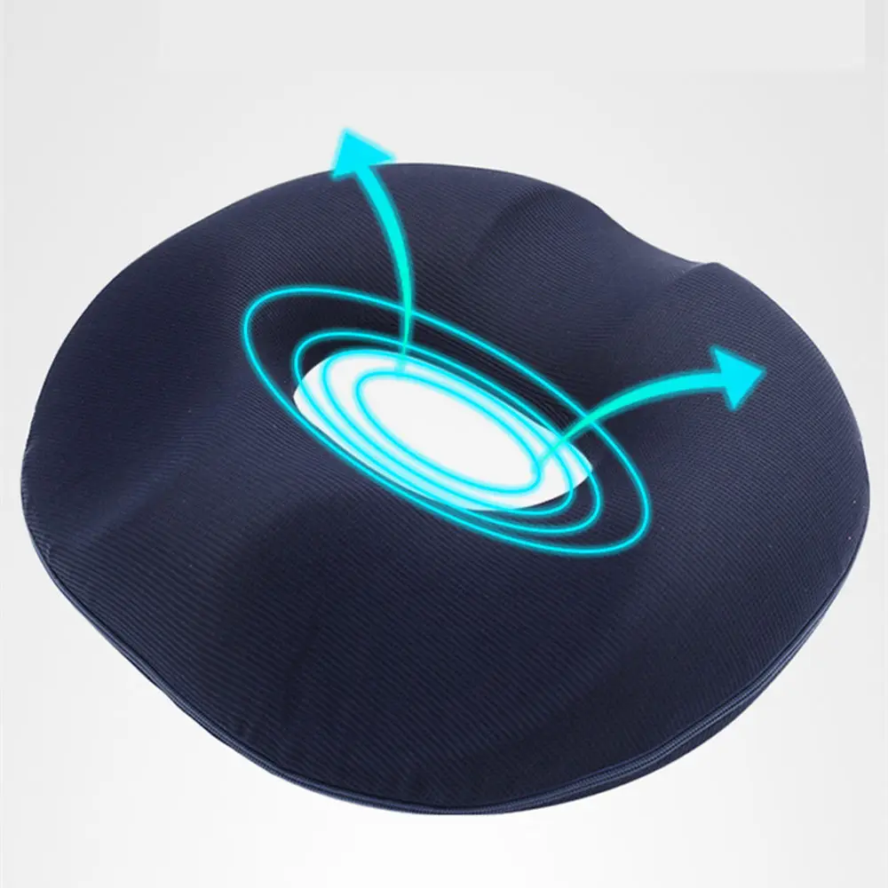 

Office Artifact Women Beautiful Buttocks Butt Pad Memory Cotton Round Office Chair Cushion Seat Cushion Anti-Hemorrhoids Pillow