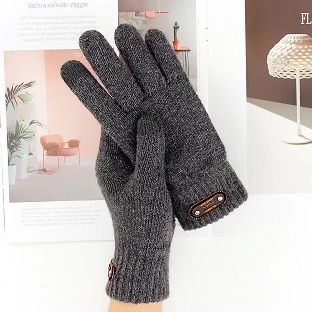 

1 Pair Men Gloves Fabulous Fit Men Gloves Wear-resistant Outdoor Gloves