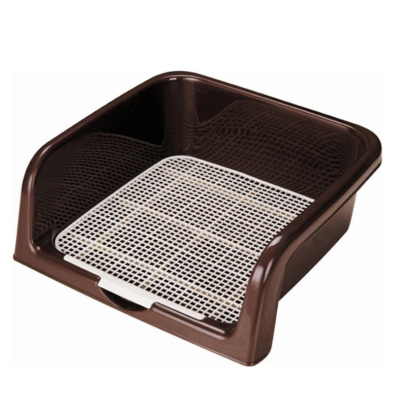 Туалет для собак пластиковый маленький контейнер наполнителя коврики