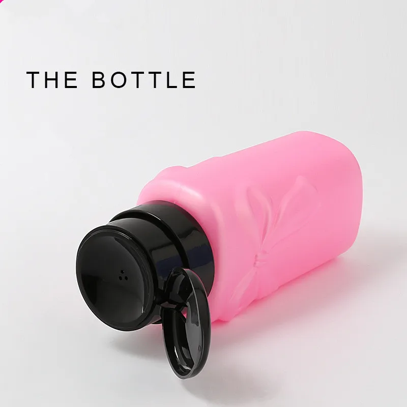 230 мл бутылки многоразового использования Пустой насос жидкого алкоголя Пресс