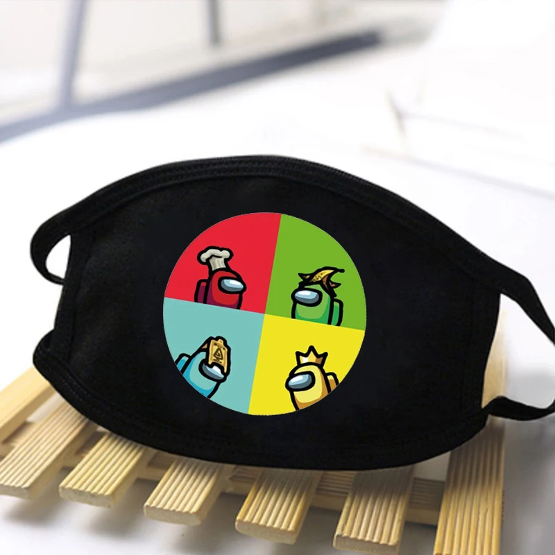 Милая маска 2020 защитные мужские и женские модные маски с рисунками из