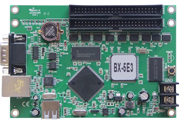 BX-5E3 ethernet последовательный usb-порт onbon асинхронная карта светодиодный цифровой