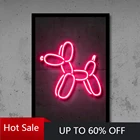 Самоклеящаяся настенная живопись Стикеры шар плакаты с изображениями собак животное граффити фото принты для детской для украшения детской комнаты