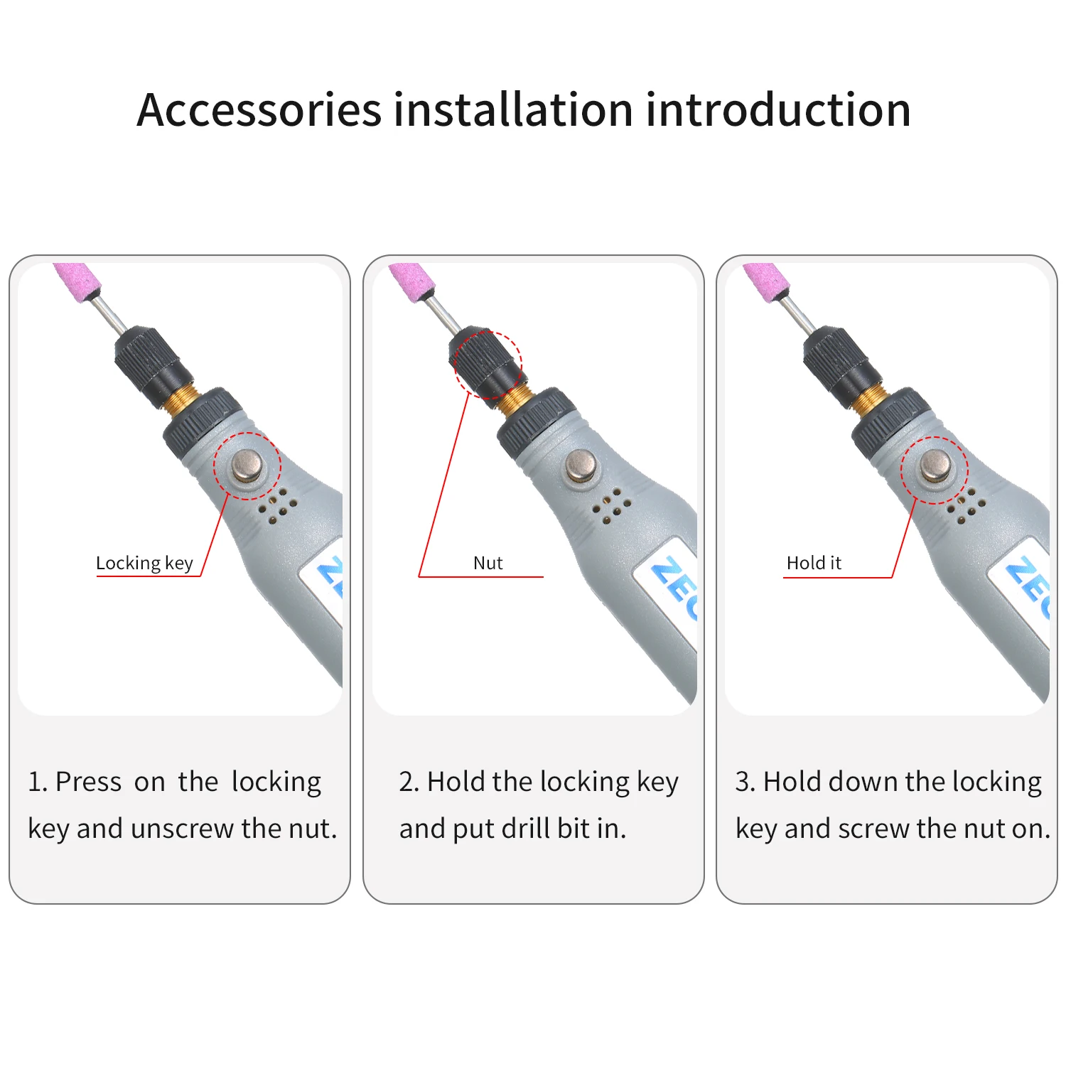 Мини электрическая шлифовальная машина набор 6000 15000 об./мин мощность роторный