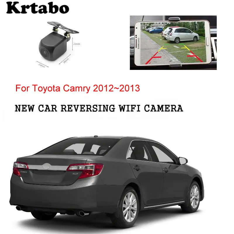 Автомобильная беспроводная камера заднего вида для Toyota Camry 2012 ~ 2013 ночного