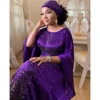 Elegant Djellaba Kaftan Dress with Scarf 3