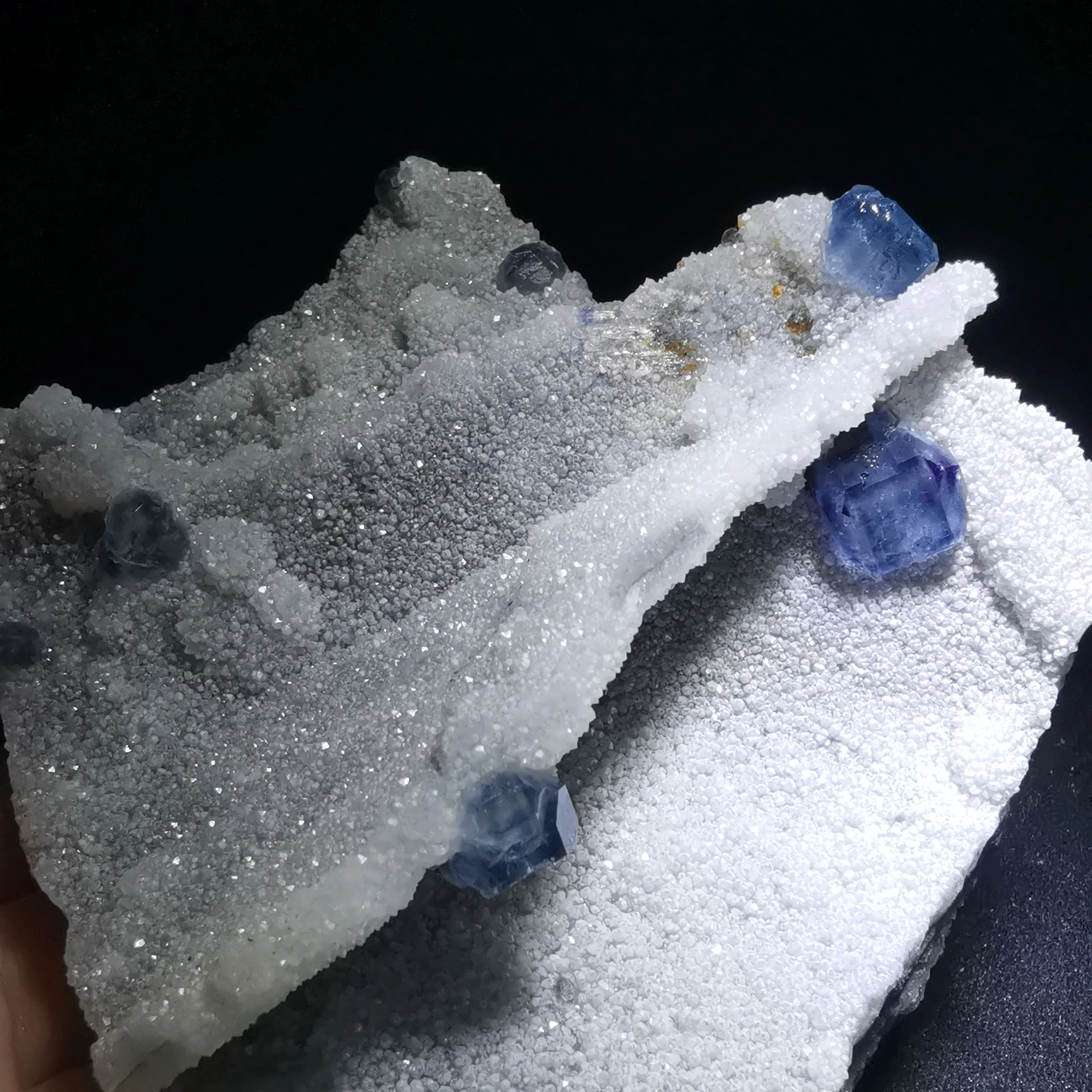 

286gNatural crystal, blue green fluorite, crystal mineral, crystal specimen