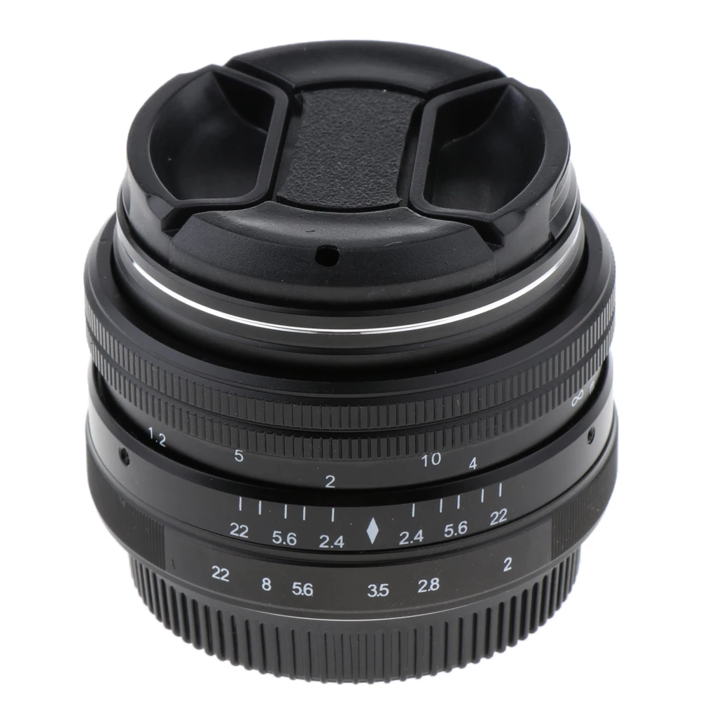 50 мм f/2,0 HD ручной фокус MF Prime объектив для Olympus Panasonic M4/3 Micro Four Third EM1, M, M10, EP5, GH3/4