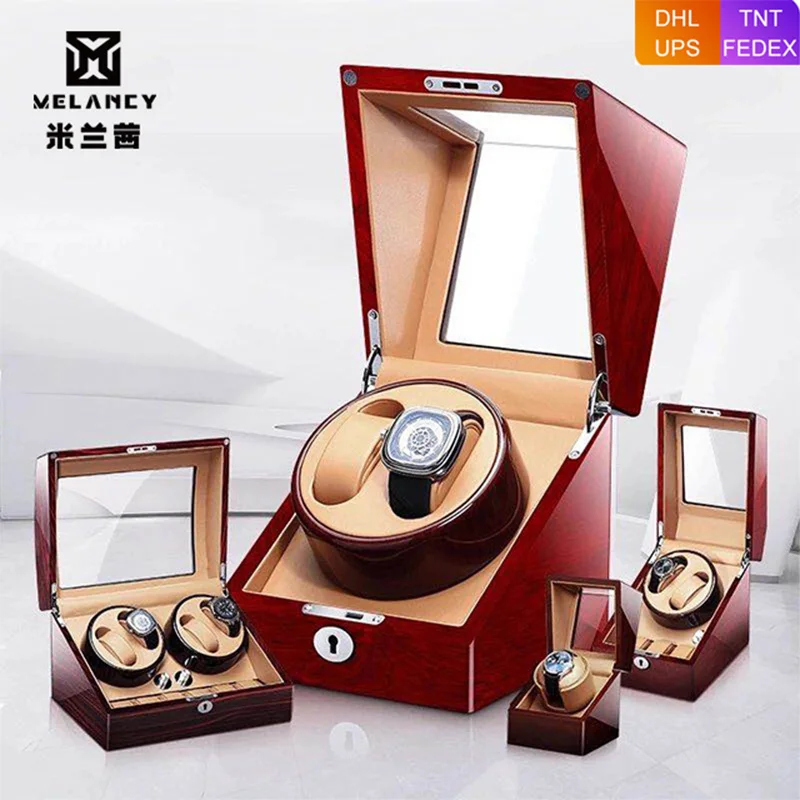 2021 роскошный одиночный 2/ 4 + 6 слотов мотор для намотки часов автоматический