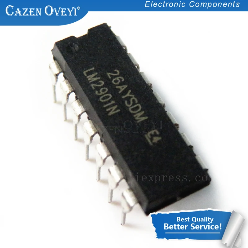 5 шт./лот LM2901N LM2902N DIP14 LM2901 LM2902 DIP LM2902P LM2901P DIP-14 Новый и оригинальный IC в наличии |