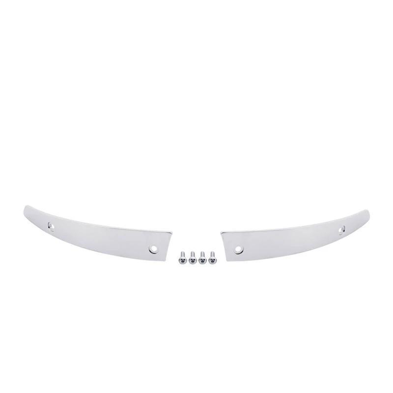 

Motorcycle Chrome Windscreen Windshield Side Trim For Harley Road Glide 2015-2020 2019 2018