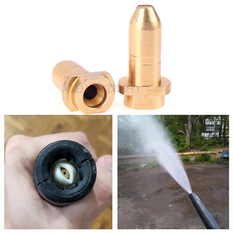 

1PCS Brass Adapter Nozzle For KARCHER K Spray Rod High Pressure Washer Gun
