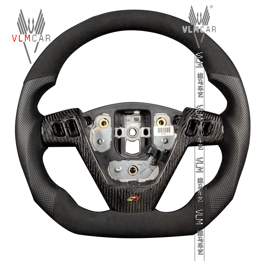 

Рулевое колесо VLMCAR из углеродного волокна для Honda Civic CTS V1 2004-2008 частные пользовательские автомобильные аксессуары с плоским дном