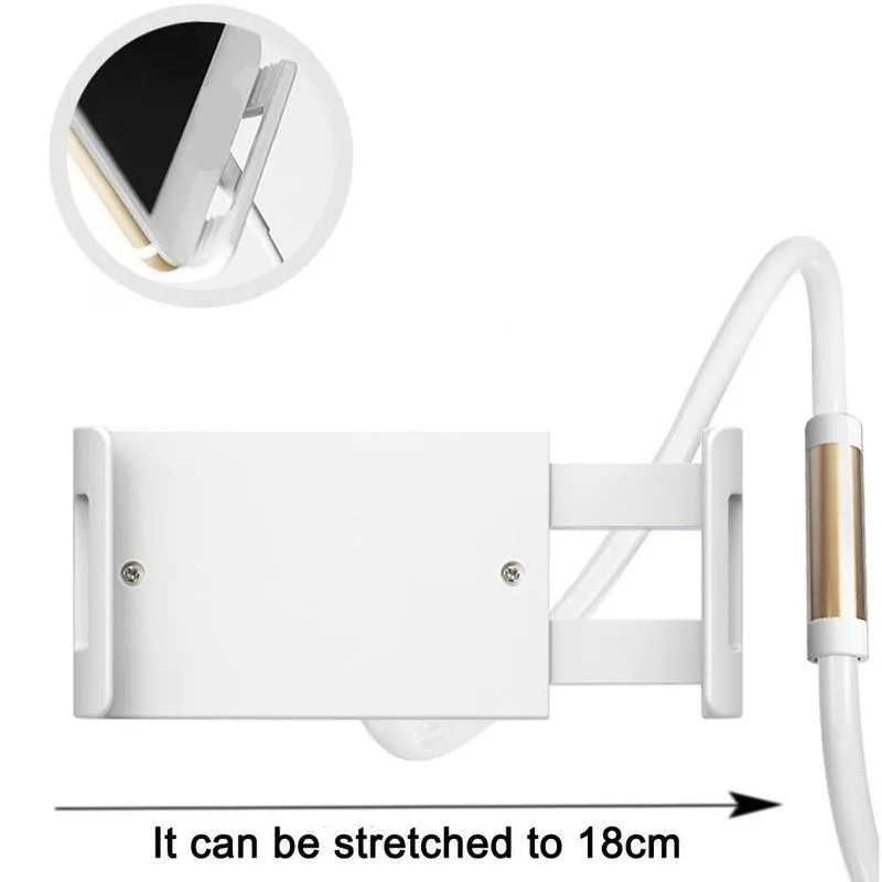 

Flexible Tablet Holder Lazy Mobile Phone Gooseneck 10.6 Phones Cell Stand Tablets Bed Inch Table For 4 Desk Clip To D5V4