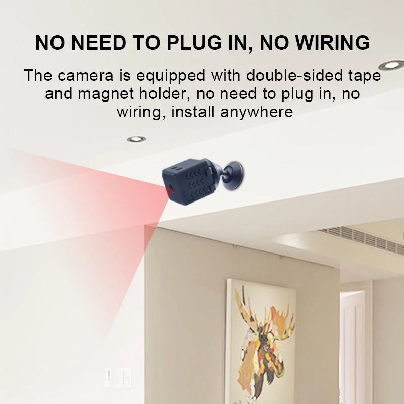 WD5 Мини Wifi камера IP Домашняя безопасность HD 1080P DVR ночное видение Удаленная умная