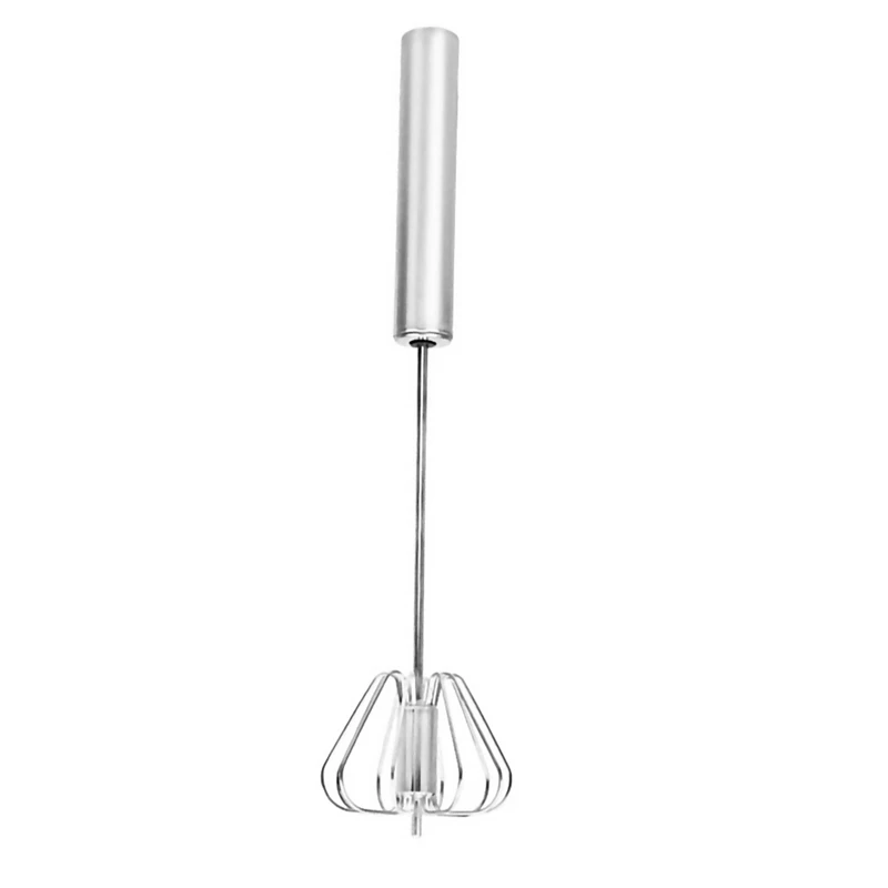 

Stainless Steel Mixer 12 Inch Egg Beater Manual Press Mixer Is Easy to Use Save a Lot of Energy Suitable for Kitchen