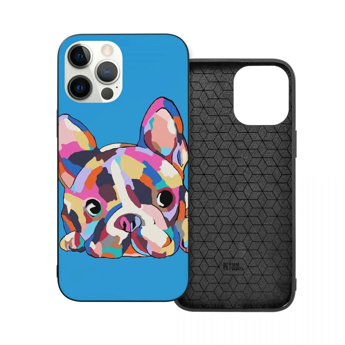 

Zoe PC Glass TPU Phone Bumper for iPhone 13 12 11 Xs Xr X Pro Max Mini 7 8 Se2 Plus 6 6S