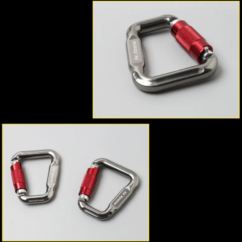 Сплав Карабин витой автоматический замок крюк прямоугольный парапланер ссылка