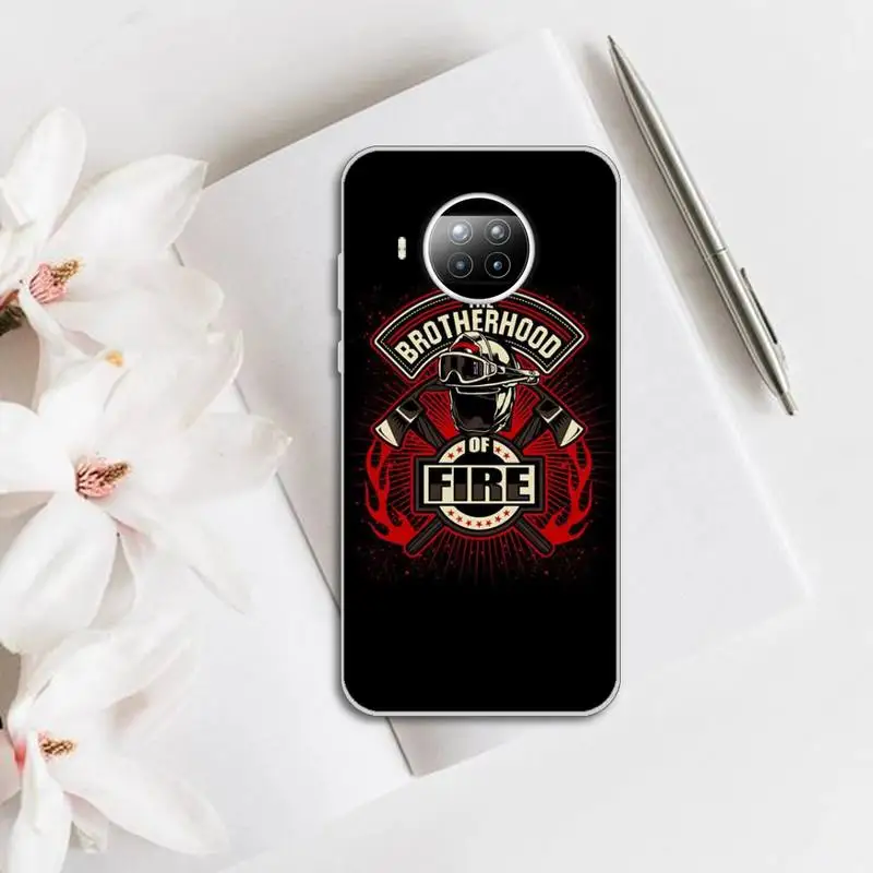 

Firefighter Heroes Fireman Phone Case Transparent for Xiaomi mi note 10 8 9 t HUAWEI p30 40 11 Samsung S 8 9 10 20 pro lite