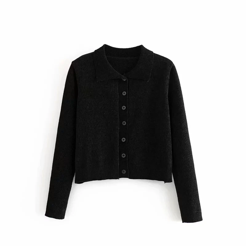 Женские шерстяные кофты 2019 длинный рукав красный свитер элегантный черный