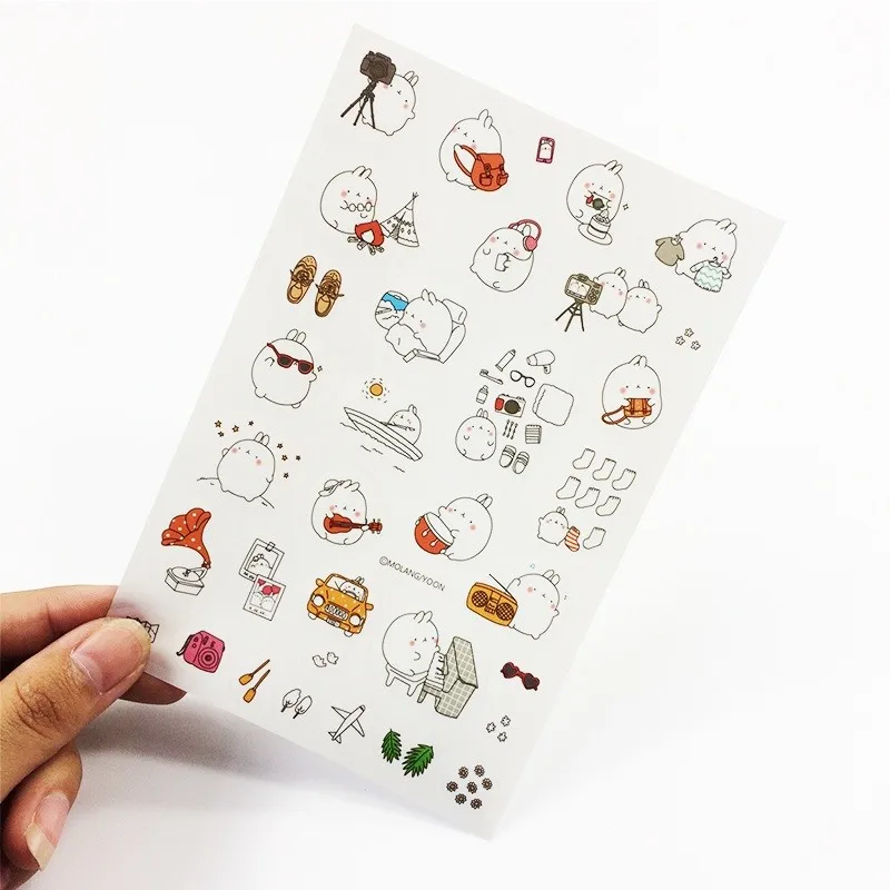15 упаковок/партия новые корейские Мультяшные наклейки в виде картофельного