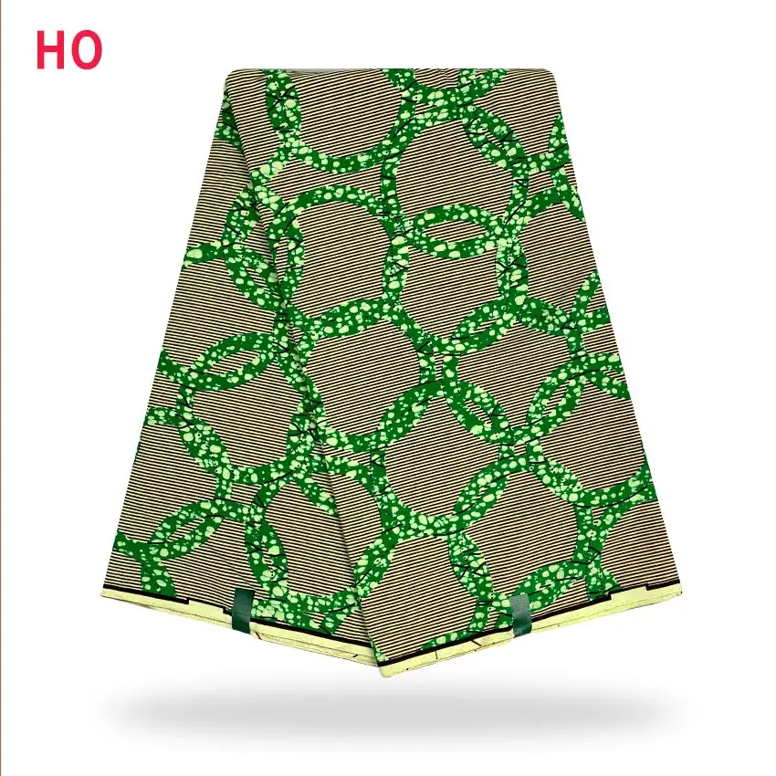 

Hot Selling pagne dye wax patchwork pattern Print Printing Cotton Fabric