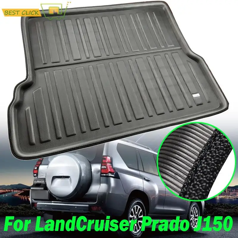Для Toyota Land Cruiser Prado J150 150 7-мест 2010 2011 2012 2013 2014 2015-2019 БАГАЖНИК Грузовой Вкладыш Лоток
