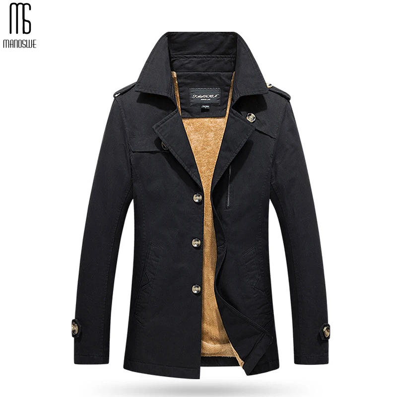 Модные мужские куртки Manoswe лидер продаж ветровка пальто повседневная осенне