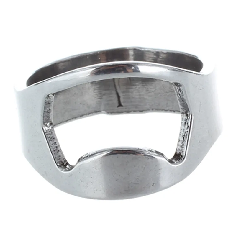 Прочный 5x серебристый металлический палец из нержавеющей стали брелок для