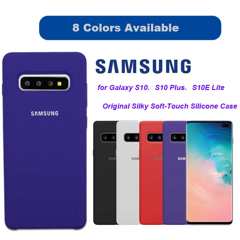 Оригинальный жидкий силиконовый чехол для Samsung Galaxy S9 Plus шелковистый мягкий