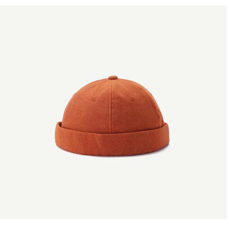 Orange red Новая мужская весенне-летняя уличная трендовая шляпа ретро буквы шапка с вышивкой женский берет шляпа хип хоп - Цвет: Orange red