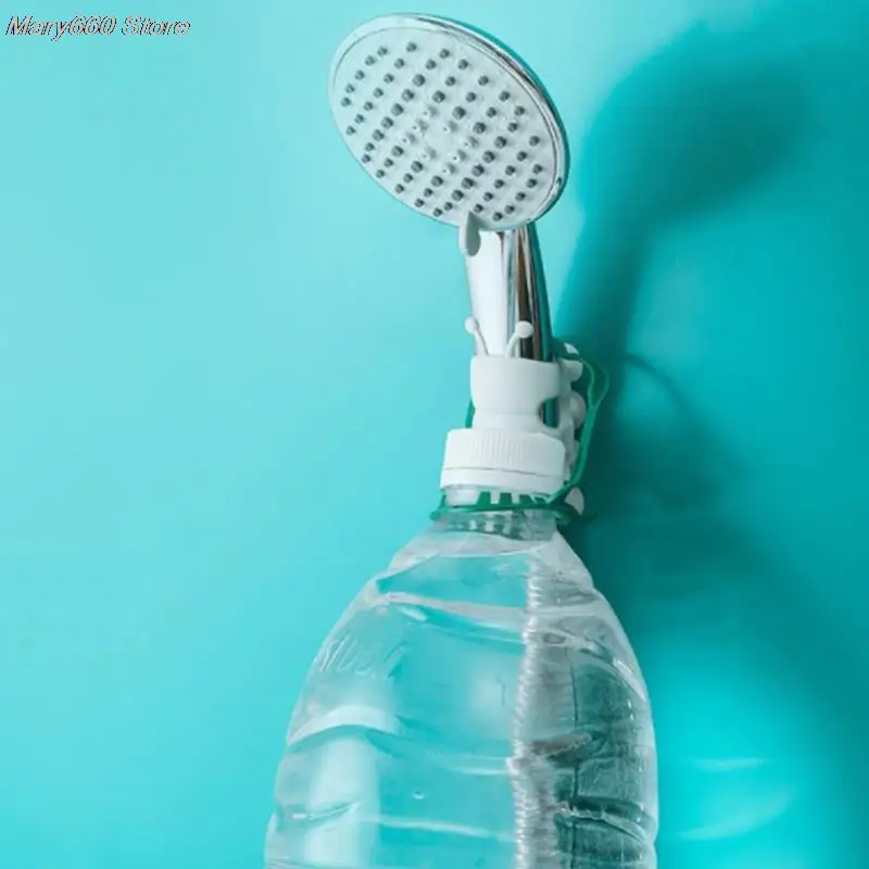 

Съемный силиконовый держатель для душевой лейки, кронштейн на присоске, ручной инструмент для ванной комнаты, присоска для душевой лейки, т...