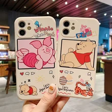 Tpu Phone Case For Iphone 6 6S 7P 8P X Xr Xs Max 11 12 13 Plus Mini Pro Fully Frosted Soft Shell Silixca Gel Smart Cartoon Cover