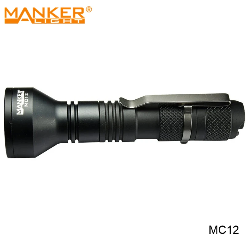 Светодиодный фонарик Manker MC12 с микро USB 650 м|Фонарики и осветительные приборы| |