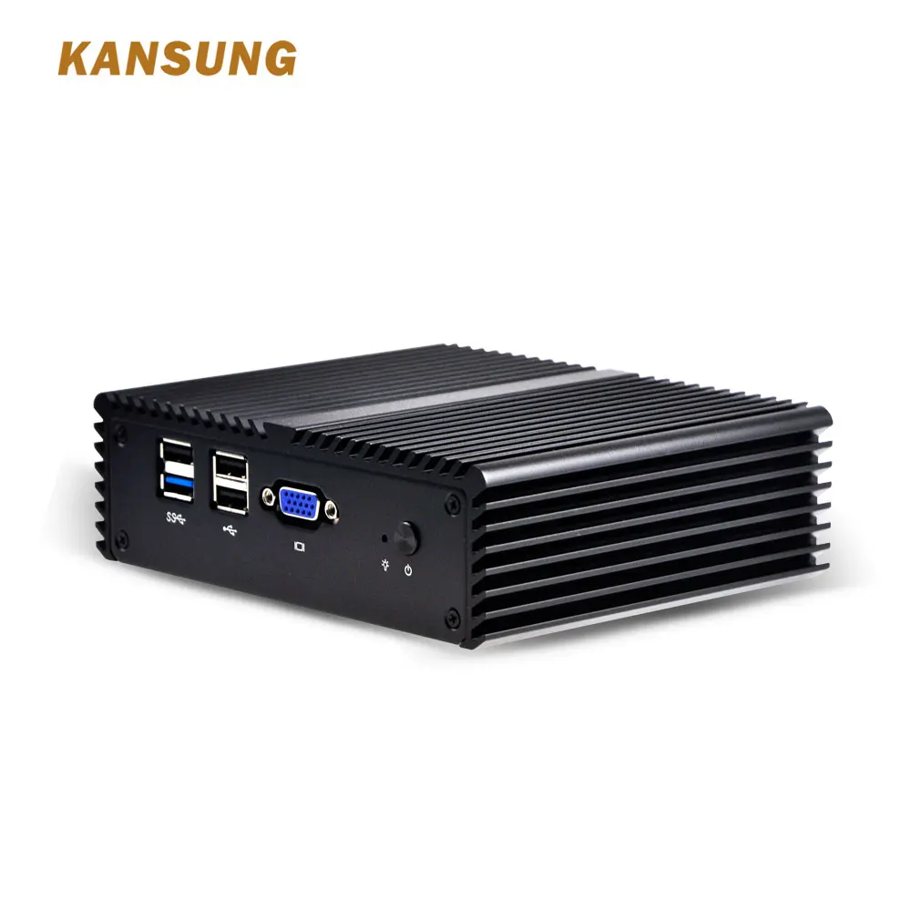 Мини-ПК KANSUNG Intel Celeron J1900 4 ядра без вентилятора Linux Windows 7 | Компьютеры и офис