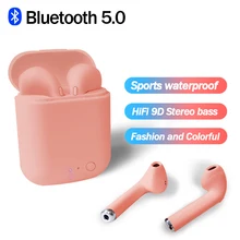 Mini-2 TWS Wireless Headphones Bluetooth Earphones Stereo Bass Headsets Sport Waterproof Earbuds In-ear Headphones Free Shipping