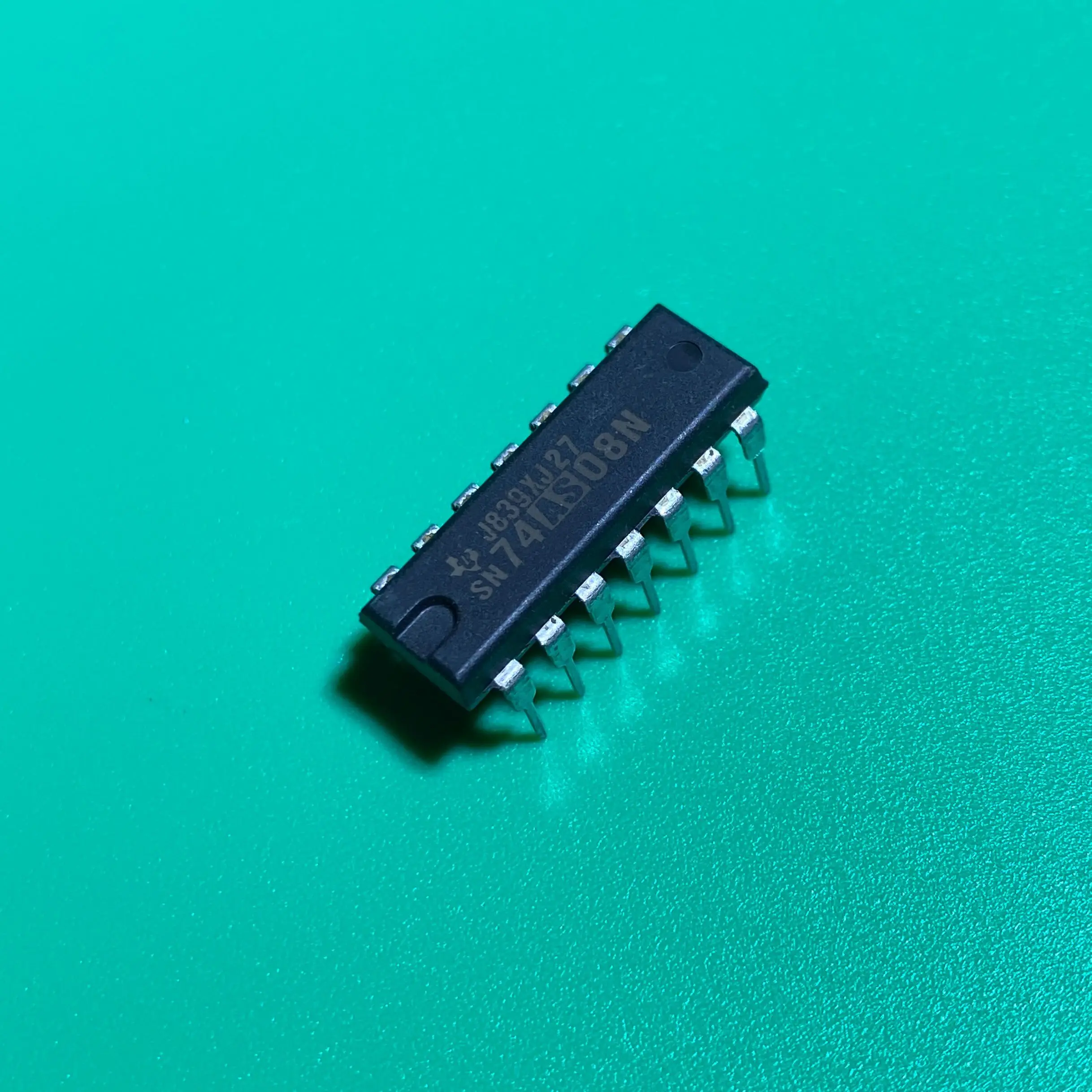 10pcs/lot SN74AS08N DIP14 SN74AS08 N IC GATE AND 4CH 2-INP 14DIP QUADRUPLE 2-INPUT POSITIVE-AND GATES SN74AS 08N SN74 AS08N SN