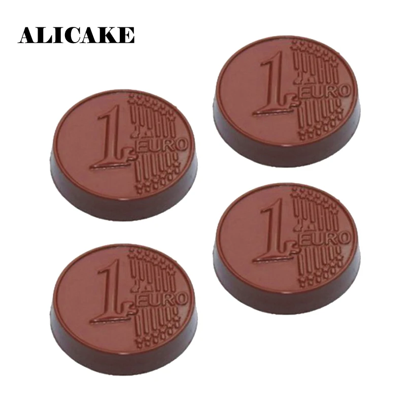 Поликарбонатные формы для шоколада 21 отверстие 1 евро конфеты шоколад