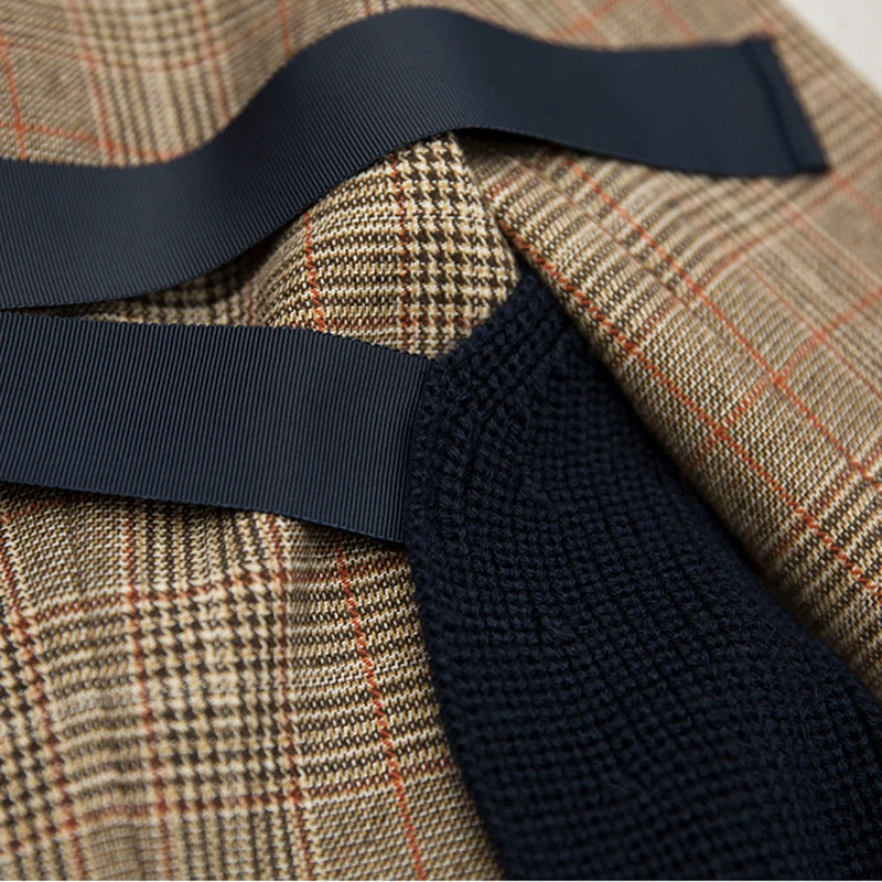 [XITAO] Новое Женское осеннее Европейское модное просторное с воротником стойкой