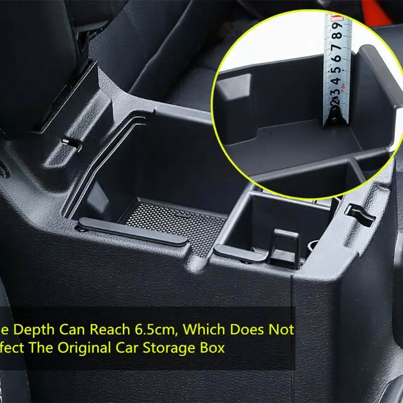 Центральная консоль Органайзер лоток для- Jeep Wrangler JL подлокотник коробка для хранения Q1QE
