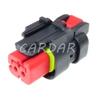1 set 2 pin 1 6 series 776427 1 red excavator carter camshaft sensor waterproof socket for automobile