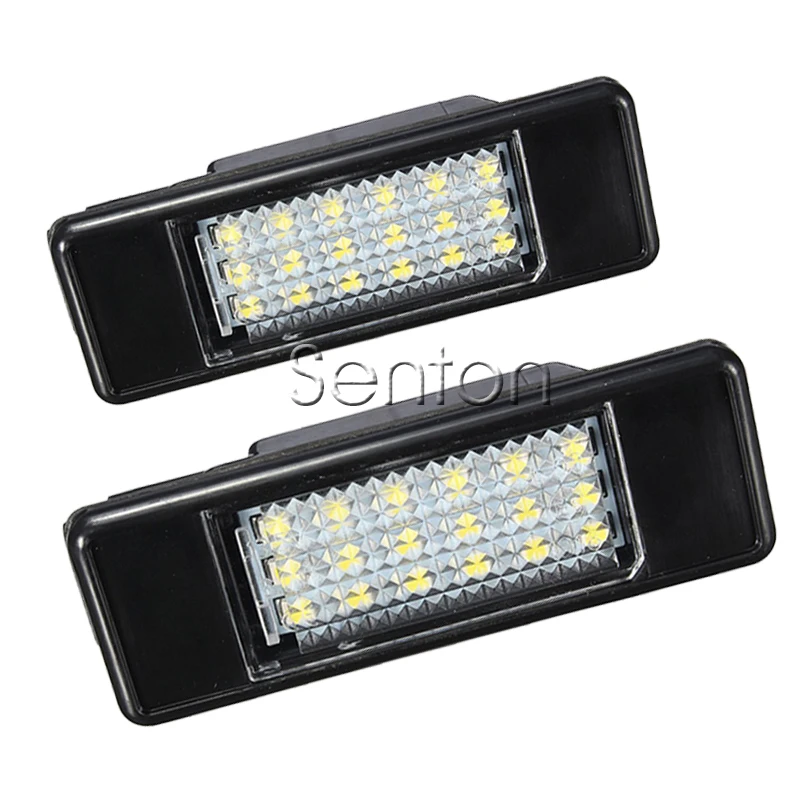 1 пара Автомобильный светодиодный номерной знак светильник 12V SMD СВЕТОДИОДНЫЙ