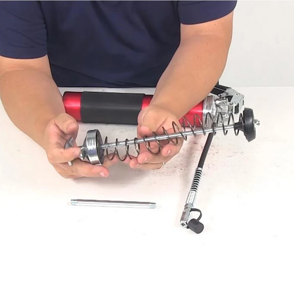 4500 фунтов/кв. дюйм ручной смазочный шприц 14 унций с двойной ручкой для смазочных