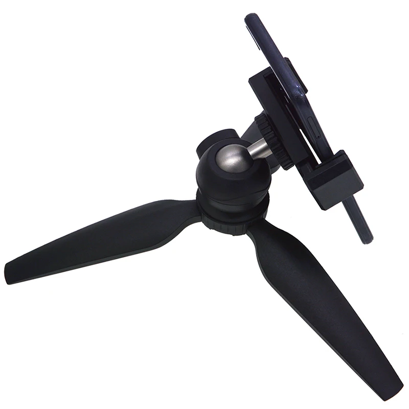 Мини настольный Регулируемый набор тренога PTZ с зажимом на мобильный телефон