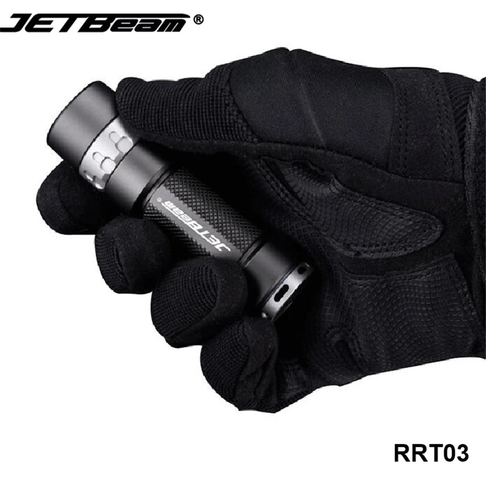 Preise Jetbeam RRT03 RGBW Cree LED Taktische Stufenlose Dimmen Taschenlampe Camping Leistungsstarke Hand EDC Taschenlampe Mit Wiederaufladbare 18350 Batterie