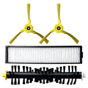 Основная щетка сбоку ЩЕТОЧНЫЕ фильтры насадка для швабры из Ткань для очистки экрана для LG Hom Bot VR6270LVM VR65710 VR6260LVM серии запчасти для робота-пылесоса