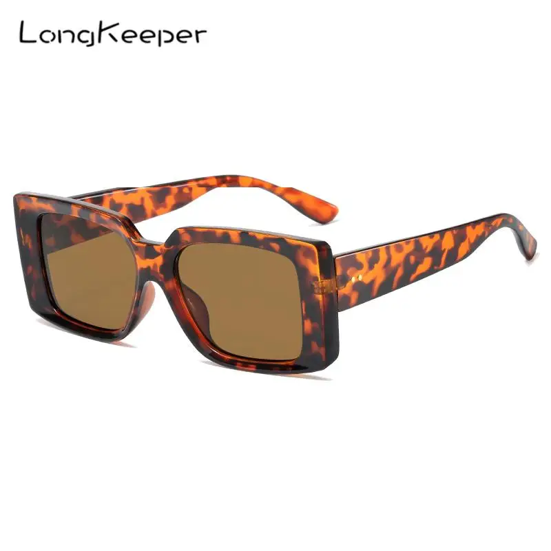 

2021 Vintage Women's Rectangle Sunglasses Female Luxury Brand Designer Square Glasses Shades Eyewear Oculos De Sol UV Protection