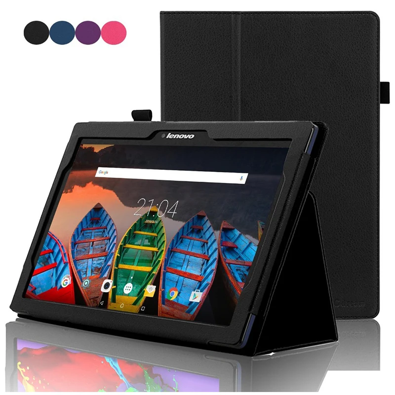 Чехол для планшета из искусственной кожи Lenovo Tab 2 10 1 A10 30 70 X30F X70F откидной подставка