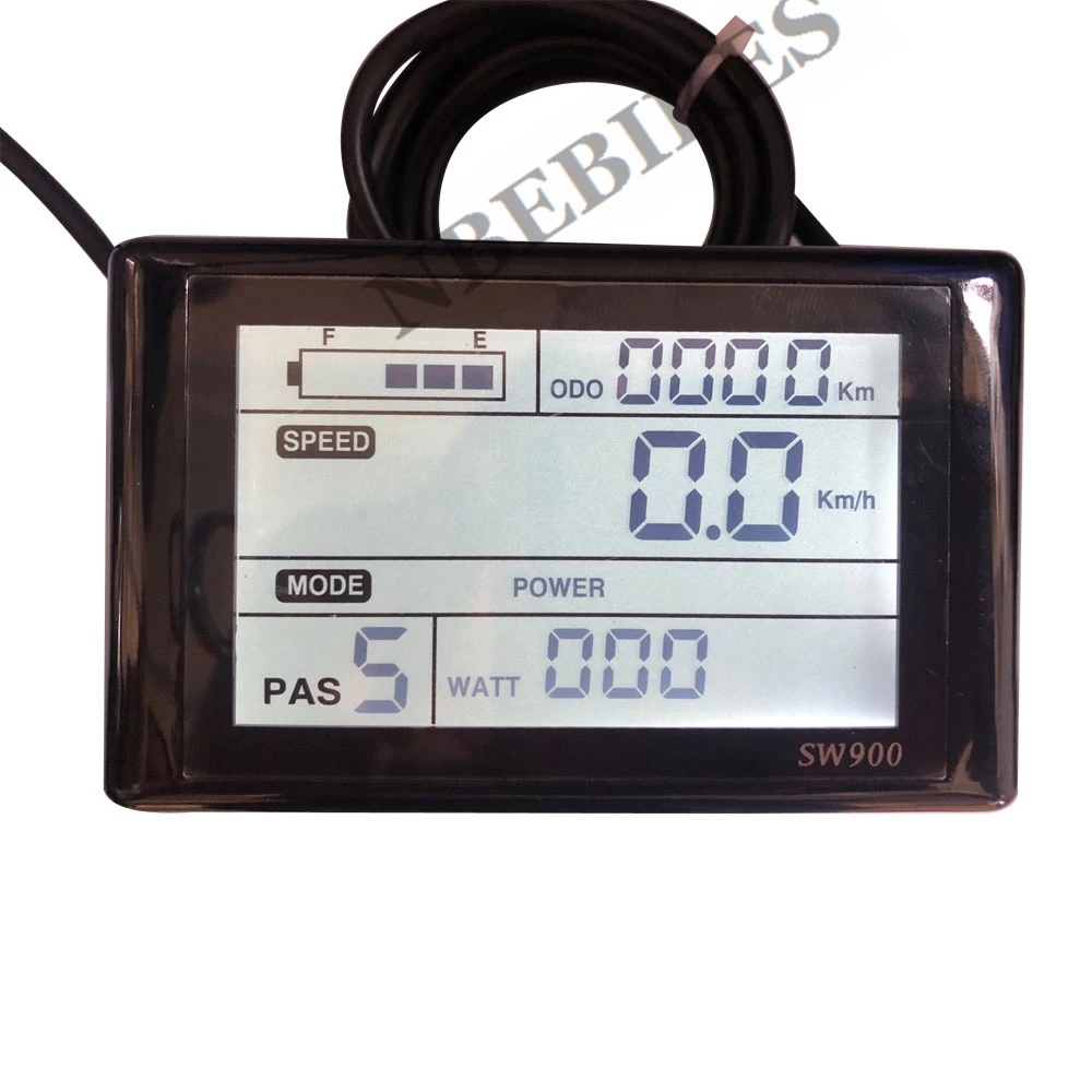 

48V/72V 1500W-2000W 35A 40A 45A Brushless DC Motor Sine Wave Double Mode Controller+VM960/S830/SW900 Color Display